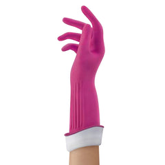 Playtex Living Drip-Catch Cuff Gloves long cuffs prevent moisture on forearms.