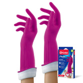Playtex Living Drip-Catch Cuff Gloves pack protects hands during general cleaning.