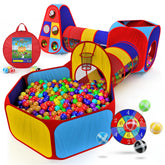 Playz 5pc play tents with ball pit for versatile indoor and outdoor fun.