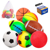 PlayZap 7-piece soft ball set image: kid-friendly grip for toddlers.