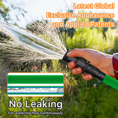 PLEASELIFT garden hose with quick-connect fittings for fast, secure setup.