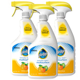 Pledge Everyday Clean multisurface spray bottle with citrus scent for quick home cleaning