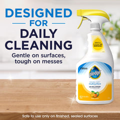 Pledge Everyday Clean spray trigger enables targeted cleaning on hard-to-reach spots