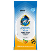 Pledge Multisurface Wipes Fresh Citrus pack for fast, streak-free cleaning.