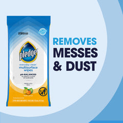 Pledge wipes tackle granite, marble and quartz with a gentle, surface-safe formula.