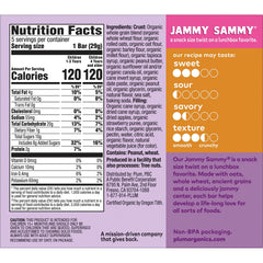 Jammy Sammy 30-pack display, family-ready on-the-go snack choice.
