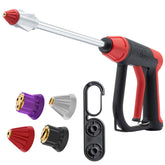 Pocket Hose Arrow 0 degree tip for targeted grout and siding cleaning