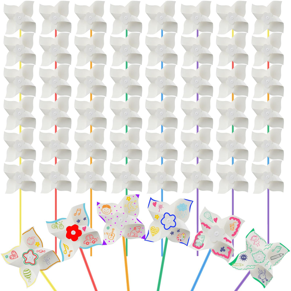 Poen Pinwheels assembly instructions sheet for easy DIY setup
