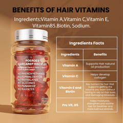 POEROES Hair Oil leave-in texture shows quick absorption.