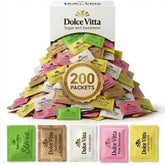 POGALIGHT Dolce Vitta variety-pack box with 200 packets for homes and offices.