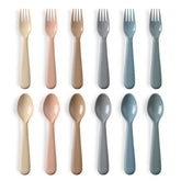 POIKSHARK toddler spoons for easy self-feeding at meals