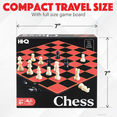 Point Games folding chess board enables easy storage after lively game sessions