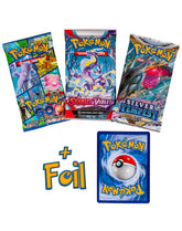 Pokémon TCG three booster packs ready for unboxing and deck ideas.