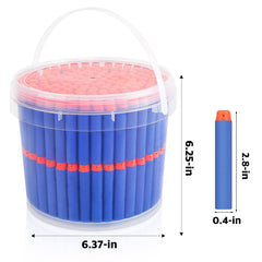 Pokiiulk Nerf darts compatibility demonstrates easy fit with Nerf guns for smooth battles.