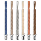 Pokipaw six-pack pacifier clips with universal fit for most pacifiers and teethers.