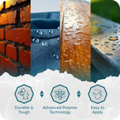 Polar Sealer clear finish preserves original color on a surface