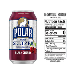 POLAR Black Cherry 18-pack scene highlighting convenient hydration on the go