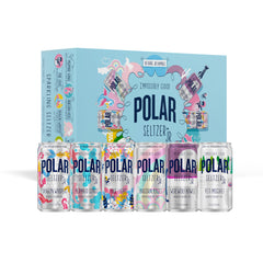 Polar Seltzer Jr Unicorn Kisses mini can—zero sugar and gluten-free refreshment.