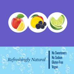 Polar Seltzer Blackberry Mango can provides bold fruit aroma and crisp finish.