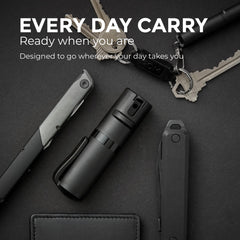POM Quick Flip-Top Safety enables fast, safe deployment in emergencies.