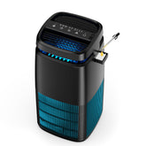 Pomoron MJ002H air purifier front view showing sleek design for home use
