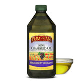 Pompeian Grapeseed Oil bottle ready for everyday cooking.