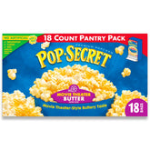 Pop Secret Movie Theater Butter bag front view for cozy movie nights.