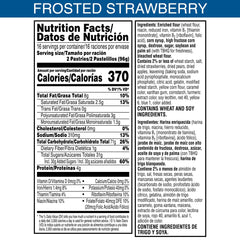 Pop-Tarts Frosted Strawberry sprinkles close-up, crunchy texture for a satisfying snack
