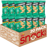 PopCorners Sea Salt 20-pack packaging shows simple, gluten-free snack option