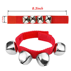 POPLAY jingle bell band with nylon strap for comfortable wear.