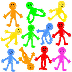 POPLAY smiley face bendable man bulk pack ready for events