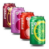 Poppi Classics Root Beer can for a refreshing prebiotic sip.
