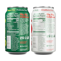 Poppi Ginger Fizz can close-up; vibrant aroma and fizz
