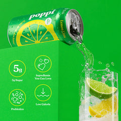 Poppi Orange Cream can delivers creamy citrus notes in a sparkling sip.