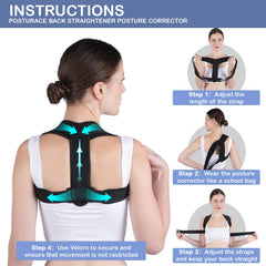 Posturace scoliosis-friendly brace guiding spine alignment for daily comfort.