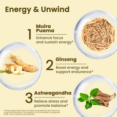 Potency Wood capsules close-up emphasizing the herbal blend for vitality.