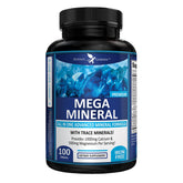 Potent Garden Mega Minerals bottle front for daily mineral support.