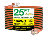Power By GoGreen GG-13725 lighted end shows power status for safer outdoor use