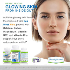 Power By Naturals Sea Moss Plus two-pack bottle for easy ongoing use.