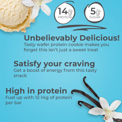 Power Crunch bar on the go packaging for quick energy.