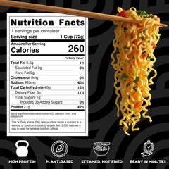 Plant-based broth close-up highlighting herbs and dehydrated vegetables.