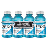 Powerade Electrolyte Zero Sugar Mixed Berry bottle for workouts.