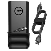 Powjdwz 130W USB-C charger front view powers Dell XPS efficiently