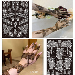 PPVWEY arm-stencil collection featuring Indian Arabian motifs