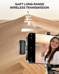 PQRQP 164ft range in action supporting flexible filming.