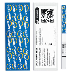 Pregmate ovulation test strip dipping method for easy testing