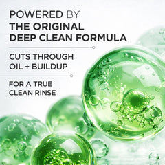 Prell 2-in-1 wet hair application shows light conditioning for manageability.