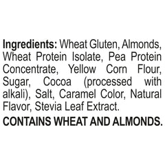 Premier Protein Chocolate Almond Cereal with almonds emphasizes crunchy texture and protein-rich feel.