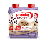 Premier Protein Cookie Dough Shake full bottle highlighting 30g protein per serving