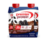 Premier Protein Shake Cookies and Cream bottle offers on-the-go protein fueling.